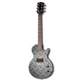 Maestro by Gibson Metal Series Single Cutaway, Diamond Plate