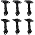 VideoSecu 5 Black Universal Speaker Mount Brackets for Walls and Ceilings 1XZ (Black, 5 Pack)