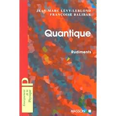 Quantique : Rudiments