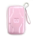 Nylon or Airform Portable GPS Navigator Carrying Case with Carabineer Clip and Screen Protector Shield for Mio C320 C520 C620 C720 - 11 Color Choices, AIRFORM-BABYPINK