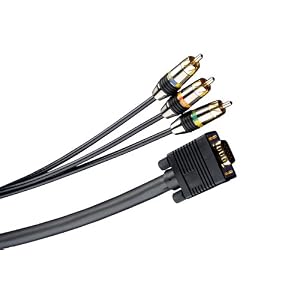Monster VGA to RCA Component Computer Video Cable