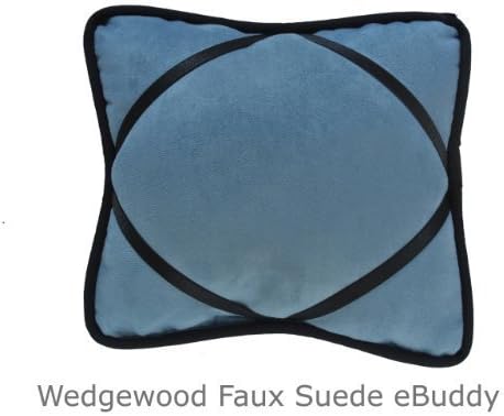 eBuddy - Wedgewood Faux Suede - 10 ½" x 11 ½" - iPad Mini, Kindle, Kindle Paperwhite 3G, Kindle Keyboard 3G, Kindle Fire &amp; Fire HD Tablet, Nook, Nook Simple Touch with GlowLight, Nook HD, Samsung Galaxy Tab 7.0 &amp; Google Nexus 7