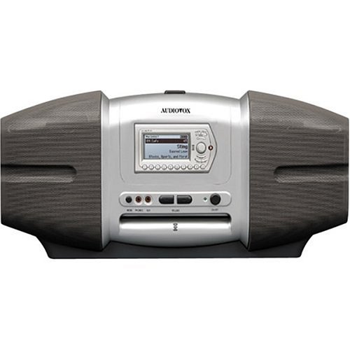 Audiovox XMB-10 XM Boom Box for Xpress XM7 Satellite Radio Receiver