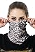 Unisex Seamless Bandana for Rave Face Mask Dust Wind Sun Protection Neck Gaiter Tube Headwear Bandana for Women Men Festival Party Motorcycle Riding Fishing Outdoor Leapard