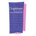 L'exp�rience
