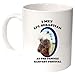 Parks And Recreation Li'l Sebastian 15 oz White Ceramic Mug