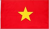 Vietnam National Country Flag - 3 foot by 5 foot Polyester (New) - present