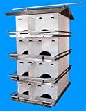 Coates Sixteen Room Starling Resistant Purple Martin House