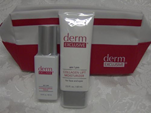 Judith Catherine Collections Offer: Derm Exclusive 2 Piece Combo Set - Intensive Repair Serum & Collagen Lift 2 Oz. (90-Day Supply). Plus FREE Travel Bag.