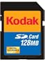 Kodak SD Card 128 MB KPSD128SCS