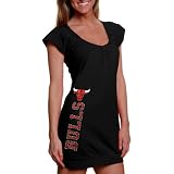 NCAA Chicago Bulls Ladies Tunic Dress - Black (Small)