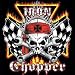 Iron Chopper-Skull Adult T-Shirt