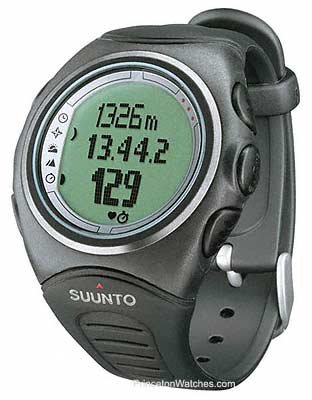 Suunto X6HR Heart Rate Wrist-Top Computer Watch with Altimeter, Barometer, and Compass