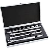 Pro-Auto 3/8"(9.5)DR.14PC.ソケットレンチセット SL-3814MS