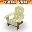 Lohasrus FALL Sale - Kids Patio Chair 15007 - Non-toxic White Wash Painted Fir, for ages 2 to 5, Plus Free Drawing Book