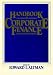 Handbook of Corporate Finance (Frontiers in Finance Series)