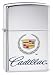 Zippo Lighter Cadillac, High Polish Chrome
