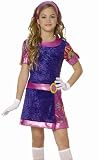 Kids Halloween Costume Childrens Girls Hippie Hippy Mod GoGo 1960s 60s 1970s 70s Costume Theme Party Outfit