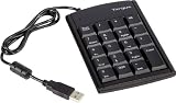 Targus PAUK10U Ultra Mini USB Keypad, Black