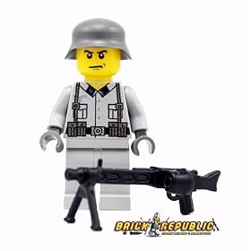 Brick Republic Custom Minifigure WWII German SS Soldier