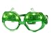 WeGlow International Flashing Pumpkin Glasses - Green