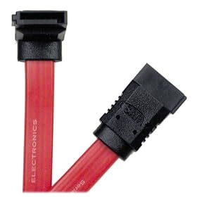 Tripp Lite P942-19I Serial ATA (SATA) Signal Cable, 7-pin Connector straight/down - 19in