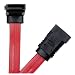 Tripp Lite P942-19I Serial ATA (SATA) Signal Cable, 7-pin Connector straight/down - 19in