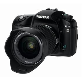 Pentax K10D Digital SLR Camera (16-45 mm Lens Kit)