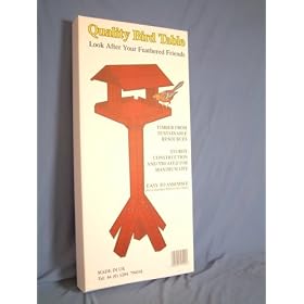 Flatpacked Budget Bird Table (Boxed)
