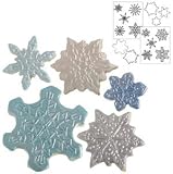Country Kitchen Snowflake Cookie Cutter Texture Set