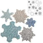 Autumn Carpenter Designs Snowflake Cookie Cutter & Impression Mat Set $19.25