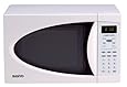 Sanyo EM-U1000W Compact Microwave Oven, White