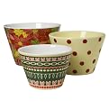 Holly Days Prep Bowl Set of 3 - 12oz., 22oz. and 30oz.