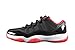Nike Air Jordan 11 Retro Low Bred Leather Sneaker