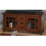 Jofran 036-9 Media Unit With 2 Doors And 3 Drawers - Viejo Brown Mission Oak Finish