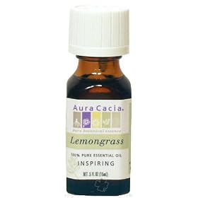 Aura Cacia - Lemongrass Essential Oil, 0 oz liquid