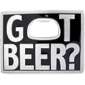 GOT BEER? BOTTLE OPENER Belt Buckle