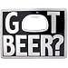 GOT BEER? BOTTLE OPENER Belt Buckle