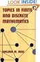 Topics in Finite and Discrete Mathematics