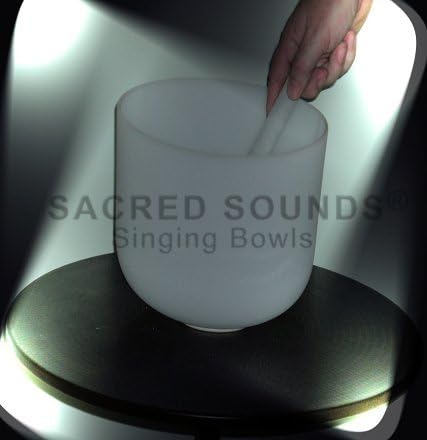 10" Crystal Singing Bowl - Heart Chakra -Note 'F'
