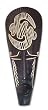 Wood mask, 'Fear Only God' Wood mask, 'Fear Only God'