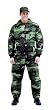 Woodland Camouflage Insulated Coveralls