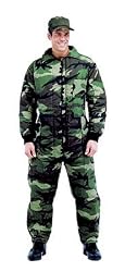Woodland Camouflage Insulated Coveralls