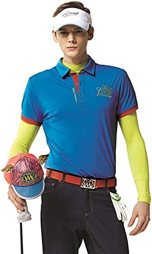 WiffWaff Men's Orginal Golf Sports Polo T-Shirt (LE90021, Made in Korea) (Large)