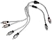 StreetWires ZeroNoise 7 - Audio splitter - RCA (F) - RCA (M) (pack of 2 )