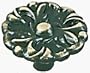Amerock BP3410-BW  1-1/2" x 7/8" Bright Brass Provincial Knob