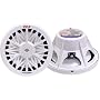 PYLE PLMRW10 10-Inch 500 Watt White 4 Ohm Marine Subwoofer