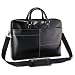 Apple Macbook Mb062ll/b 13.3-inch Laptop Tsa Check Point Friendly Classic Genuine Natural Soft Leather Briefcase With Shoulder Strap