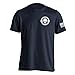 Divided We Fall Military Sniper Skull T-Shirt X-Large Navy