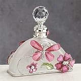 Pink Butterfly Perfume Bottle Scented Fragrance Container Decoration